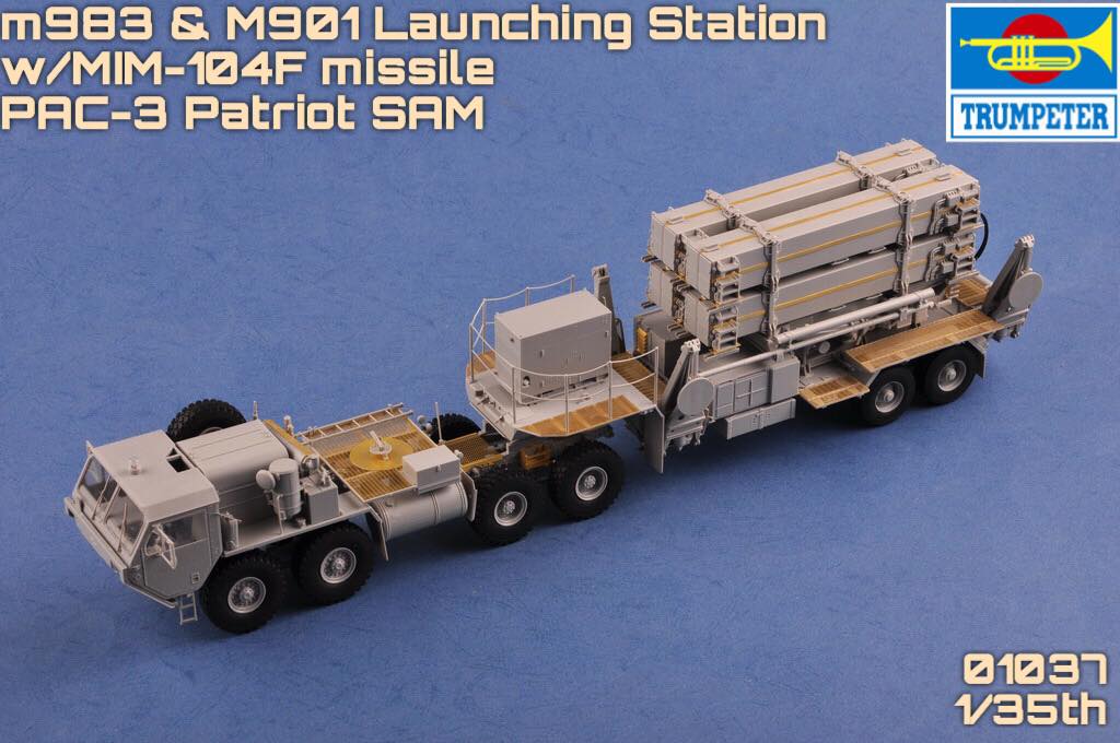 Trumpeter 751037 M983 Tractor & M901 Patriot System