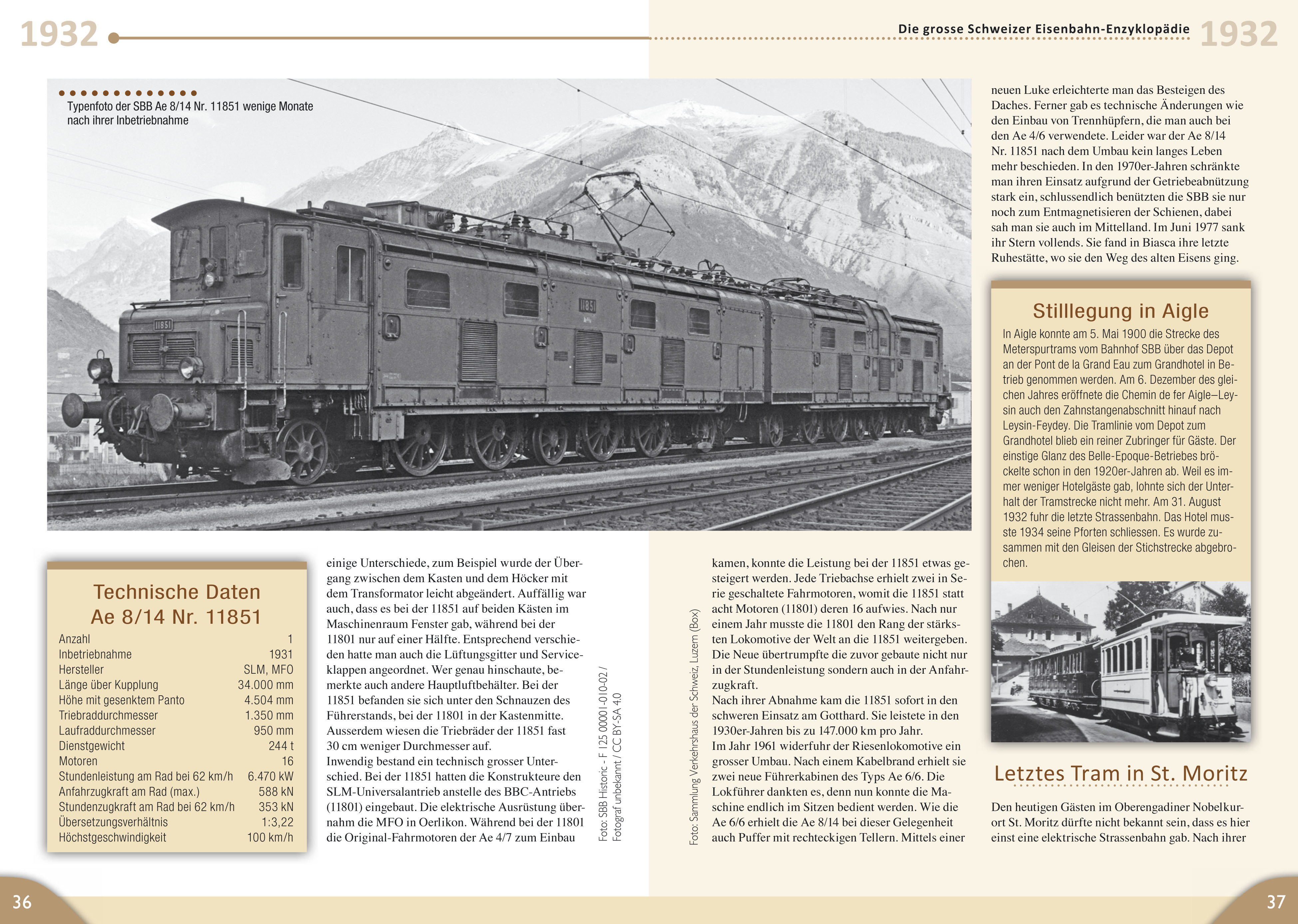 Edition Lan 934-9 Schweizer Bahnen 1930er-Jahre