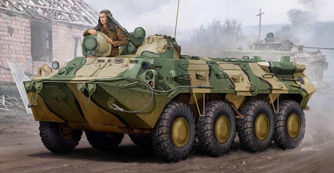 751594 Russian BTR-80 APC