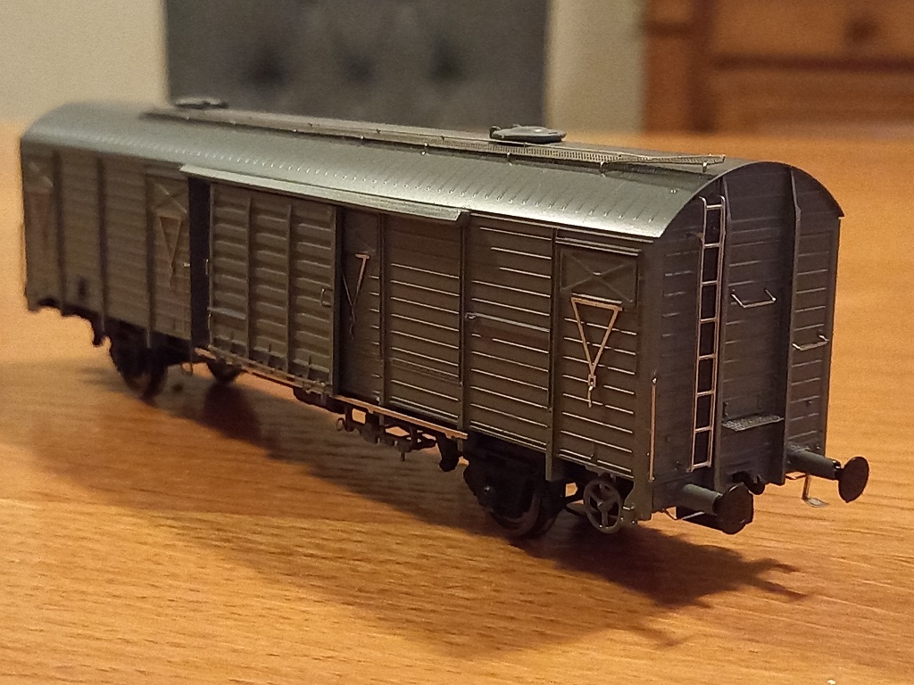 23041 CSD ged. Güterwag. Gbgs Set 2-tlg. Ep.4b