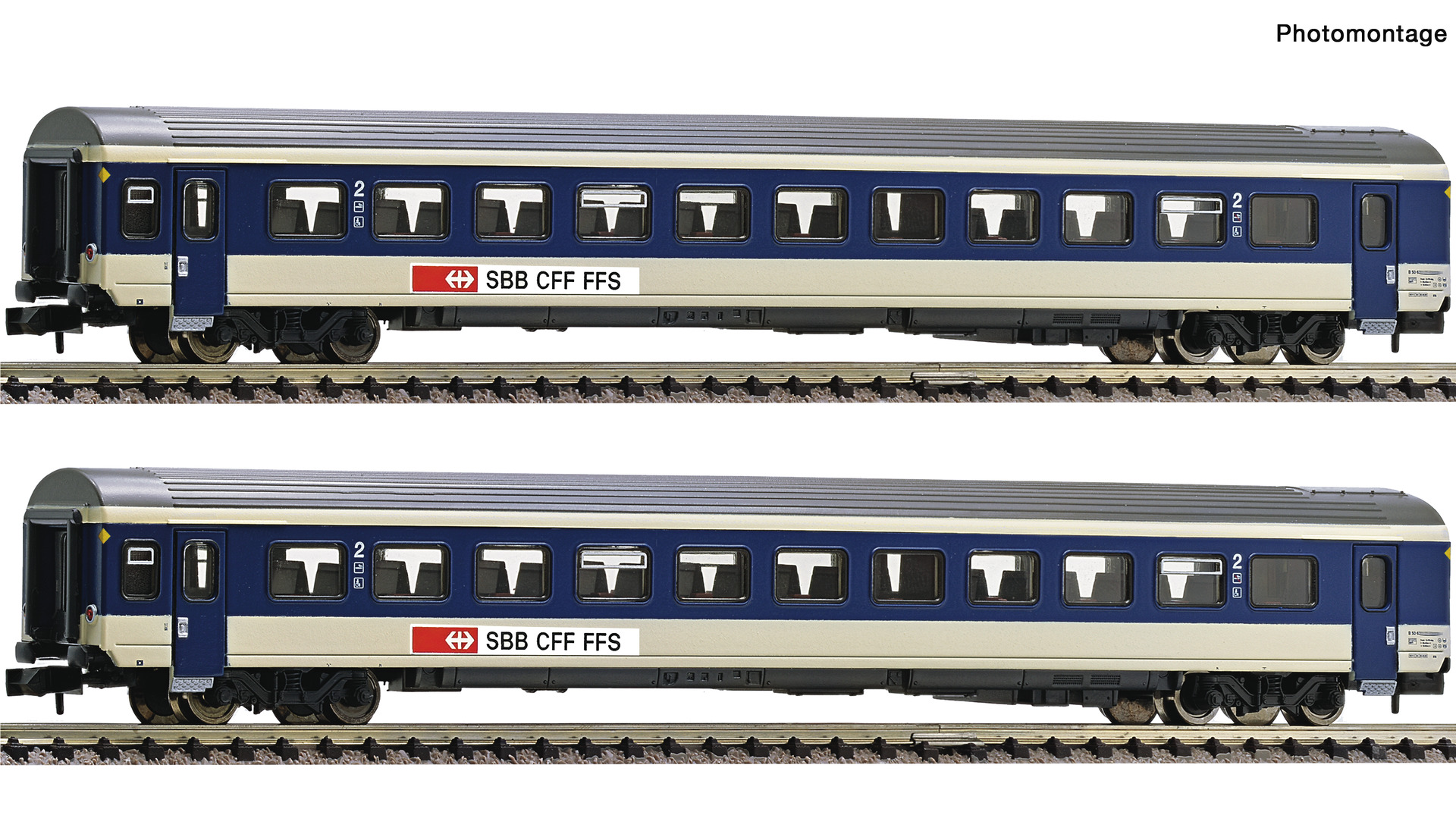 6260135 SBB Personenwagen-Set 2-tlg EW IV Ep.4/5