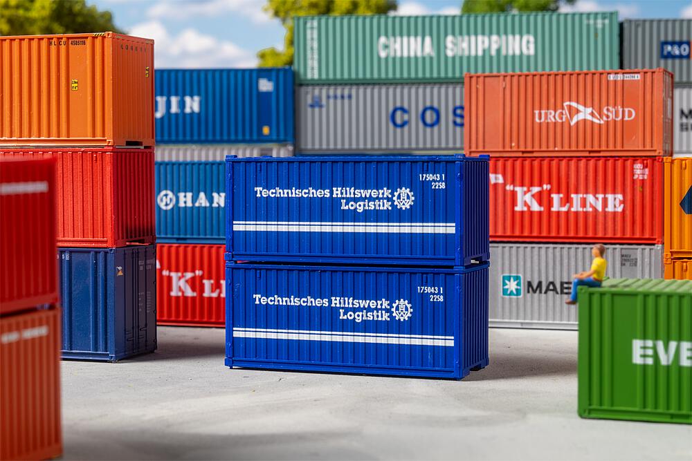 182005 20' Container THW, 2er-Set