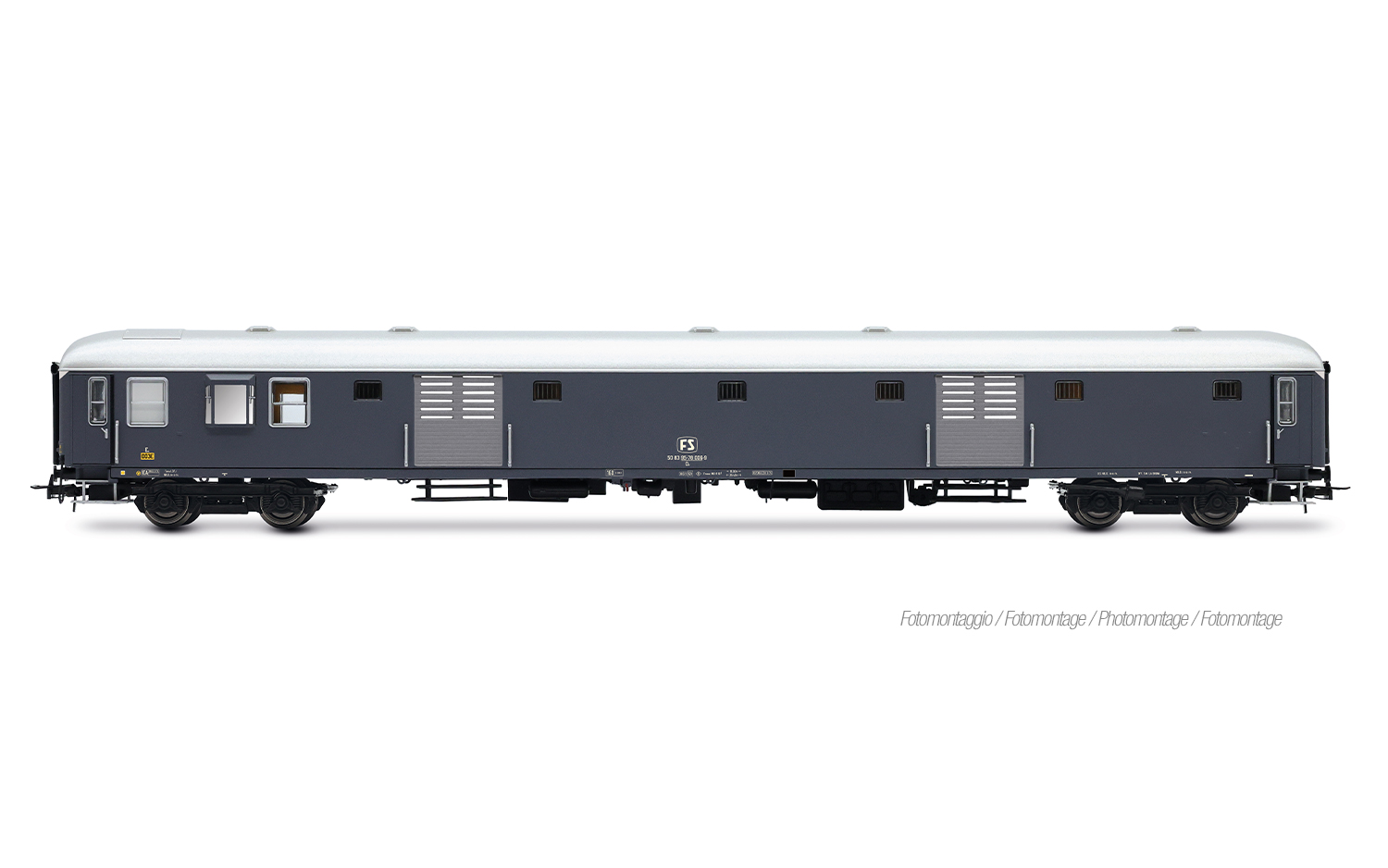 HR4430 FS Gepäckwagen UIC-X grau Ep.4