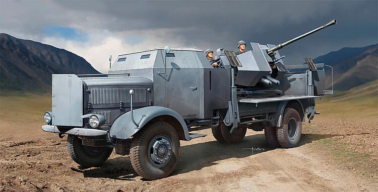 759593 L4500A with 3.7cm Flak 37