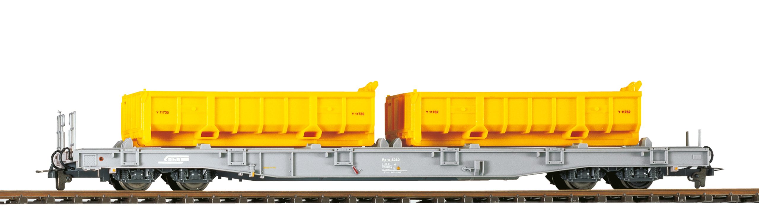 2281103 RhB Vereina-Aushubwagen Rp-w 8353