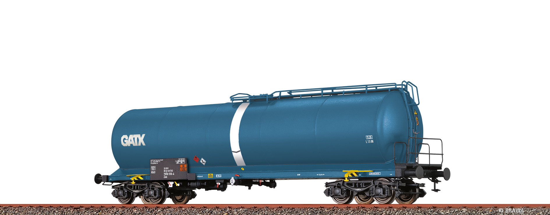 Brawa 50157 GATX Kesselwagen UIA Ep.6