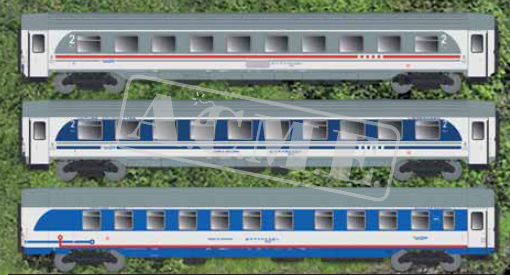 55379 HZ Personenwagen-Set EuroNight414 Ep.6