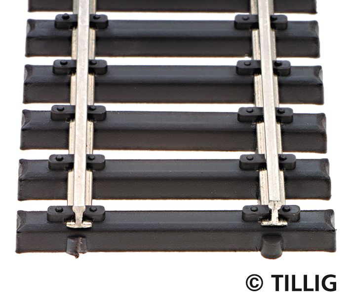 85136 Flexibles Stahlschwellengleis 470 mm