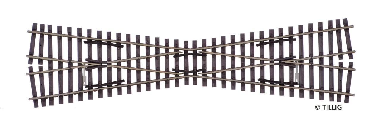 85160 Kreuzung 15° , L = 228 mm