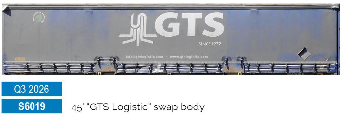 S6019 GTS Logistic 45' Swap Container