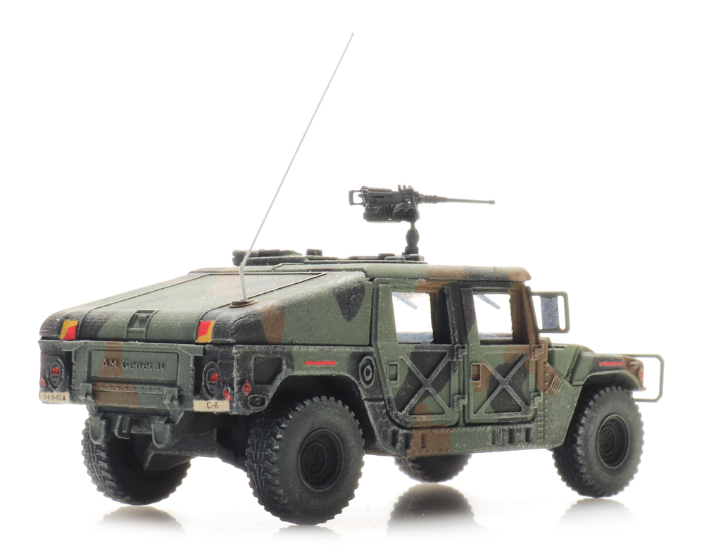 Artitec 6870543 US Humvee Camo .50 MG
