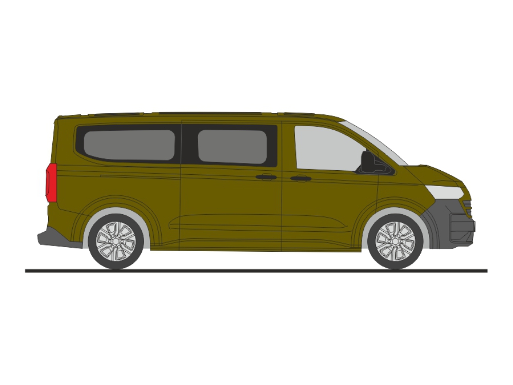 11721 VW T7 Bus LR FD warm green met.