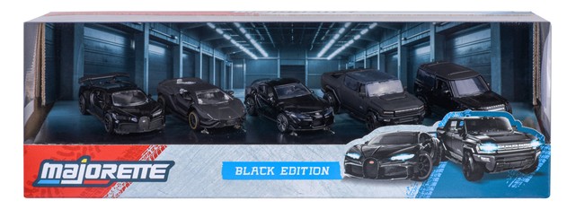 Majorette 8502005000 Black Edition 5 Pieces Giftpack