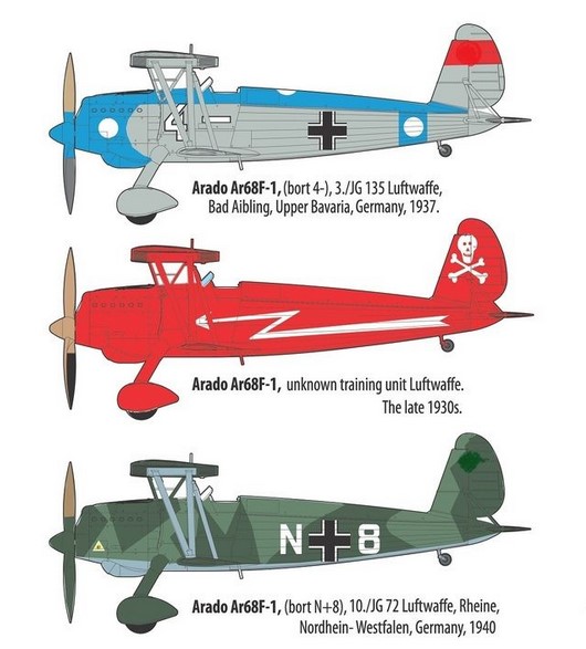 Roden 454 Arado Ar 68F