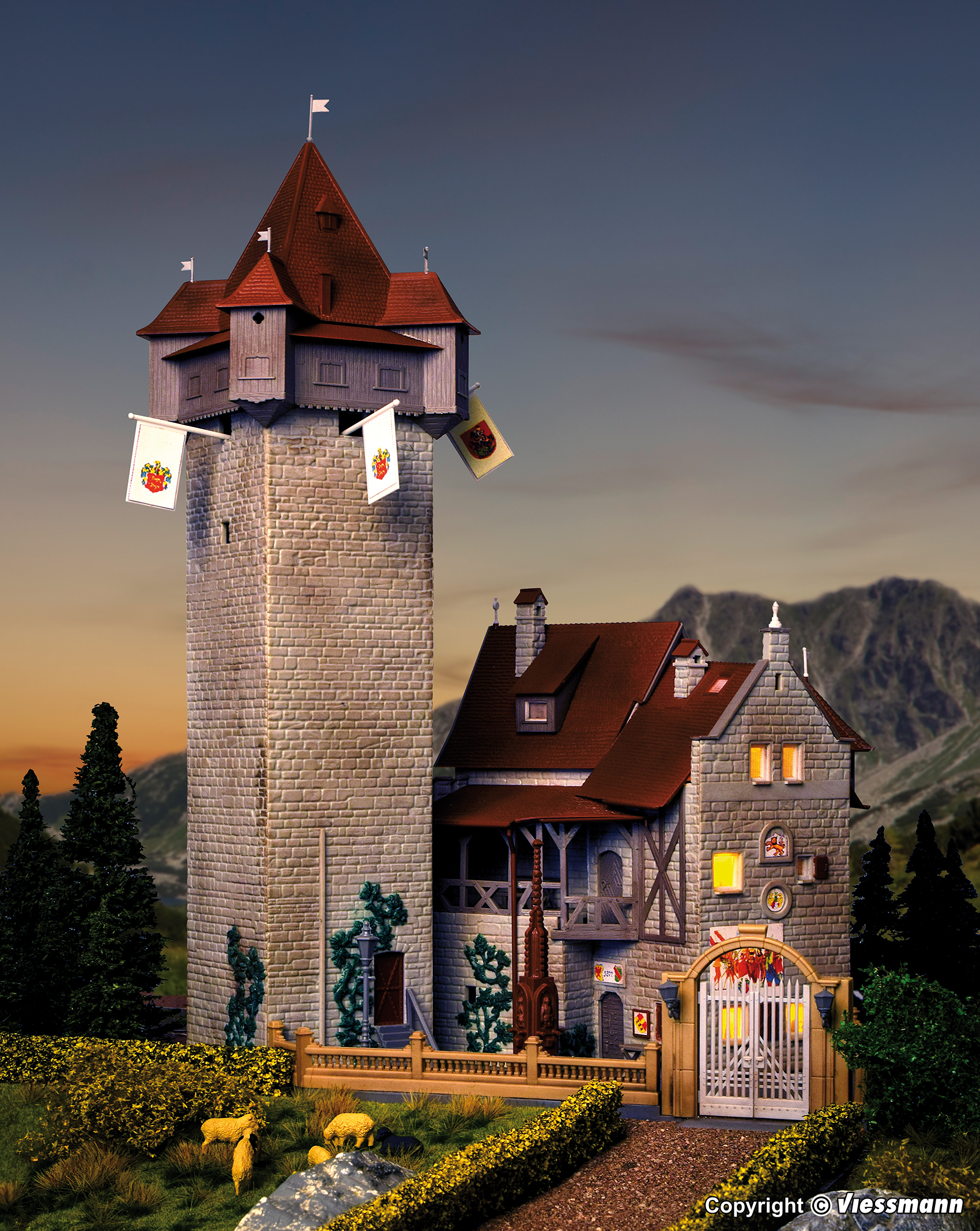 Kibri 39001 Schloß Grafeneck
