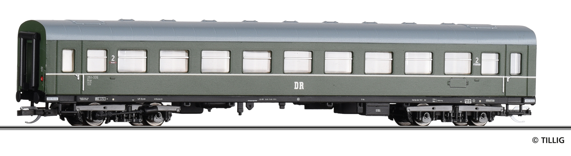 95618 DR Reisezugwagen 2.Kl. B4ge Ep.3