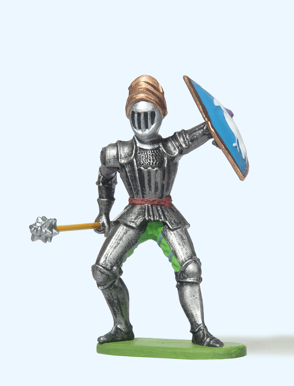 52001 Ritter abwehrend, mit Morgenstern