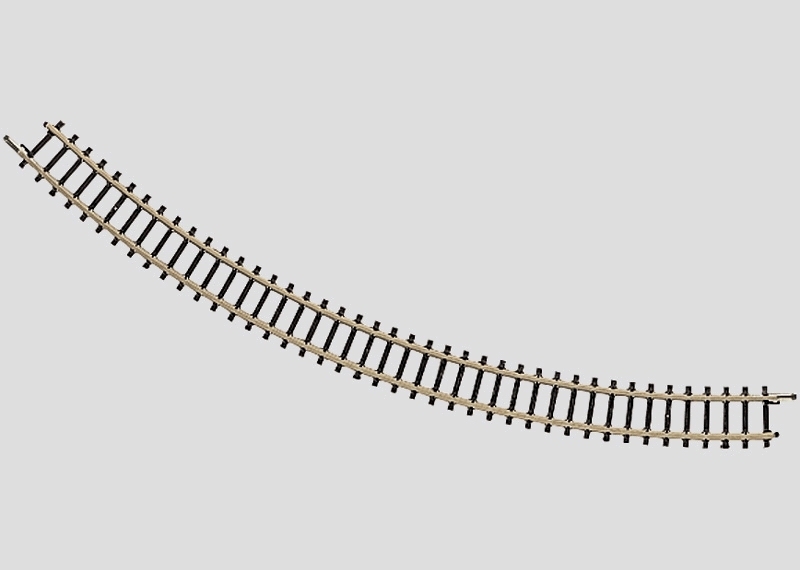 8520 Gebogenes Gleis R=195 45°