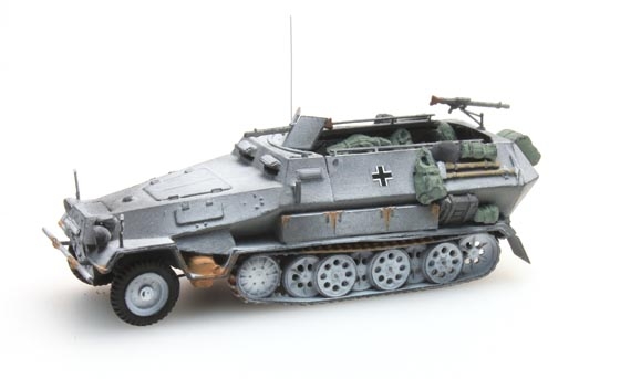 387.73-WG WM Sd. Kfz 251/1B grau-Wintertarnung