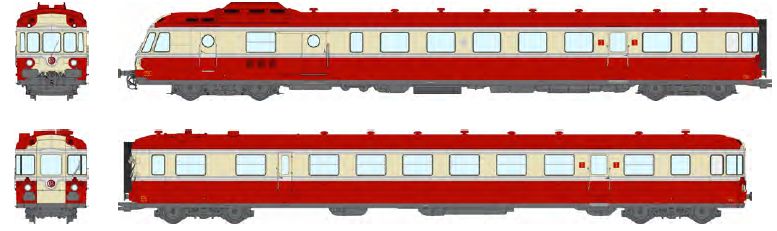 MB-276SAC SNCF Triebzug RGP 1 X 2776 Ep.3/4 AC