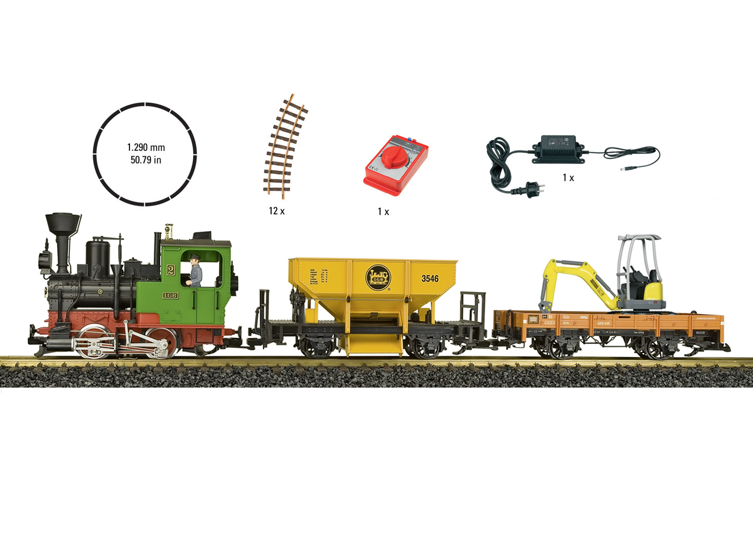 70403 Startset Güterzug Güterzug 230 V