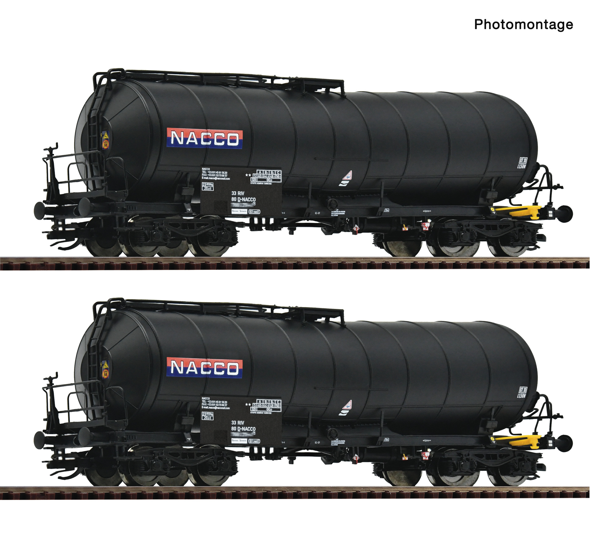 6680035 Nacco Knickkesselwagen-set 2-tlg Ep.5/6