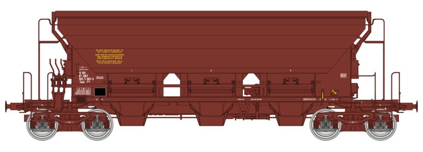 WB-840 SNCF Schüttgutwagen T8 Tads Ep.4
