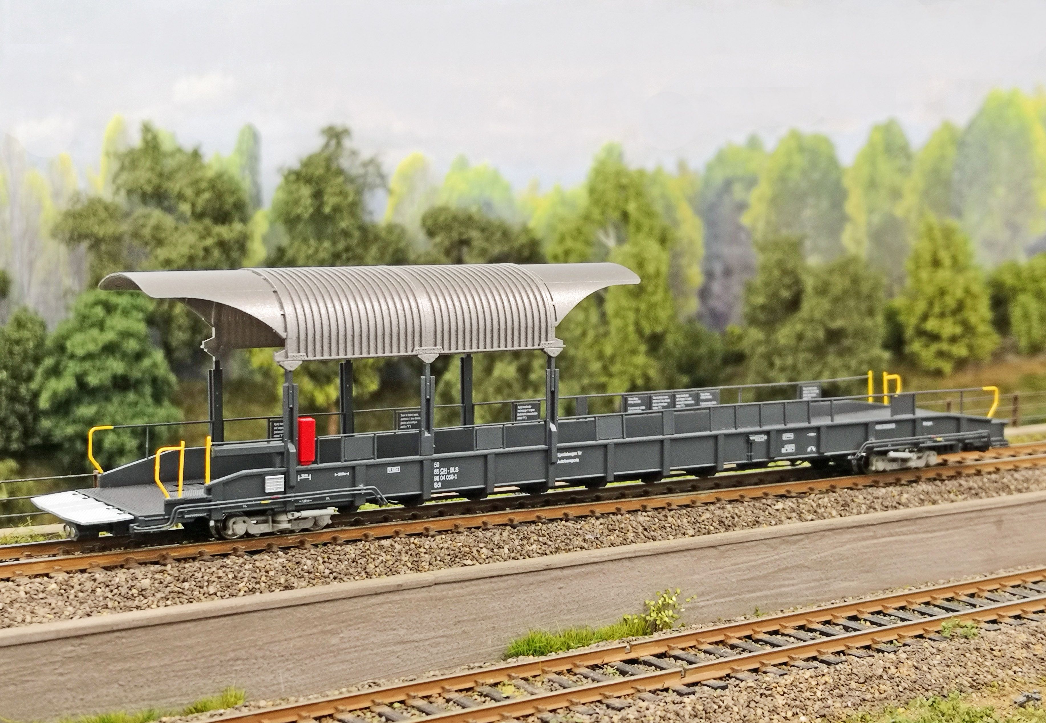 NME 538654 BLS Autotransport Rampenwagen Ep.6 AC