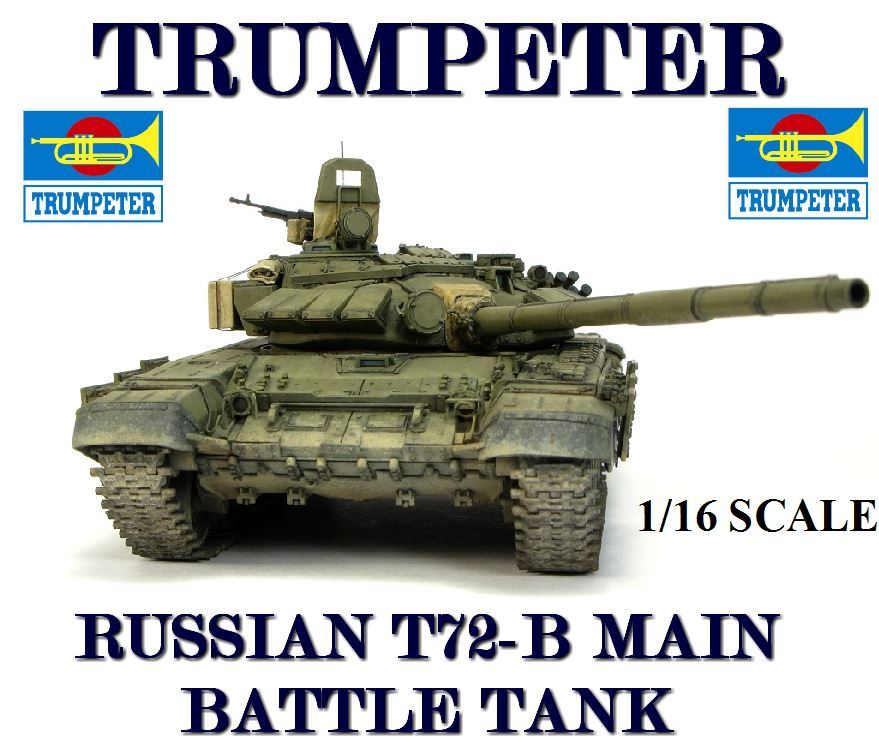 Trumpeter 750924 Russian T72-B Main Battle Tank