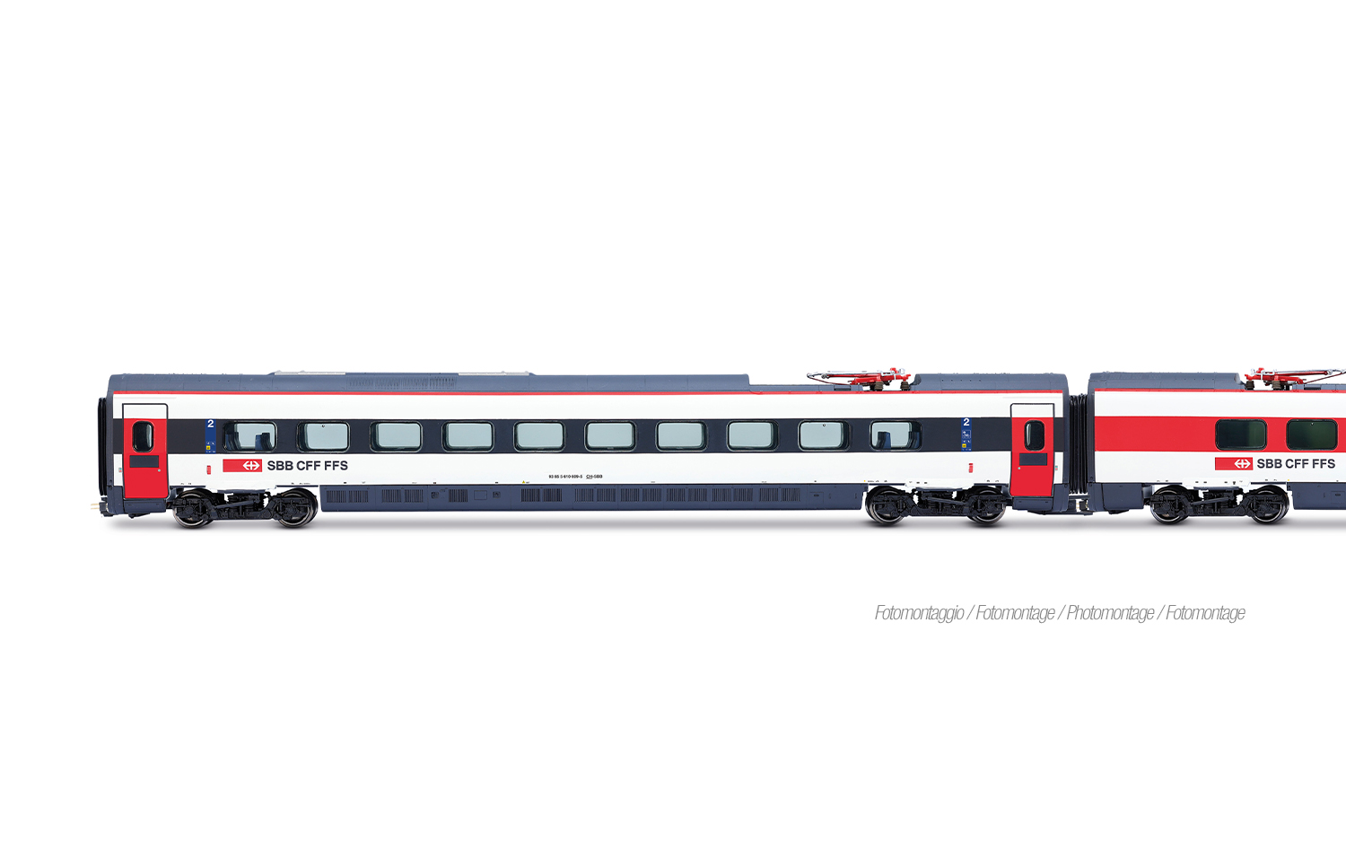 HL4690 SBB Elektrot.z. ETR 610 Erg.set 3tlg Ep6