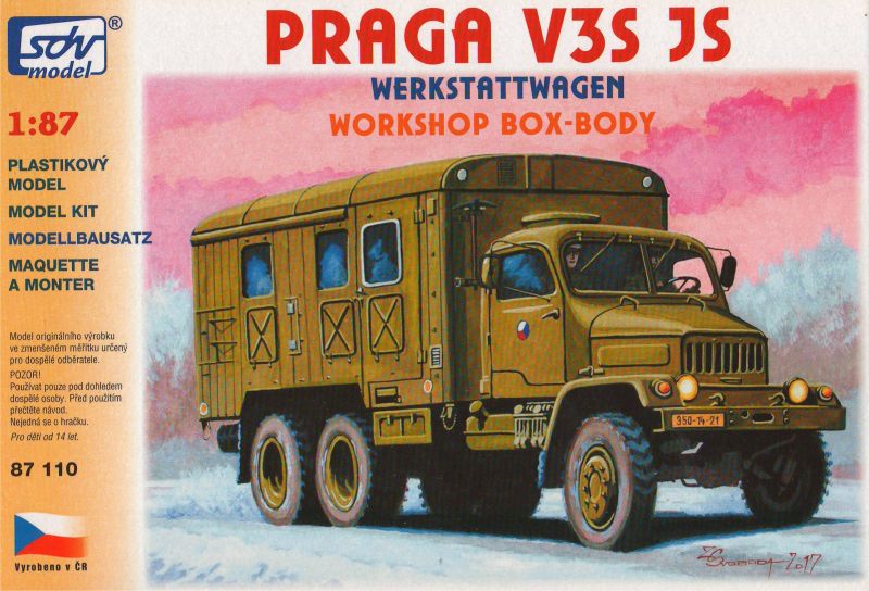 87110 Praga V3S JS - Werkstattwagen