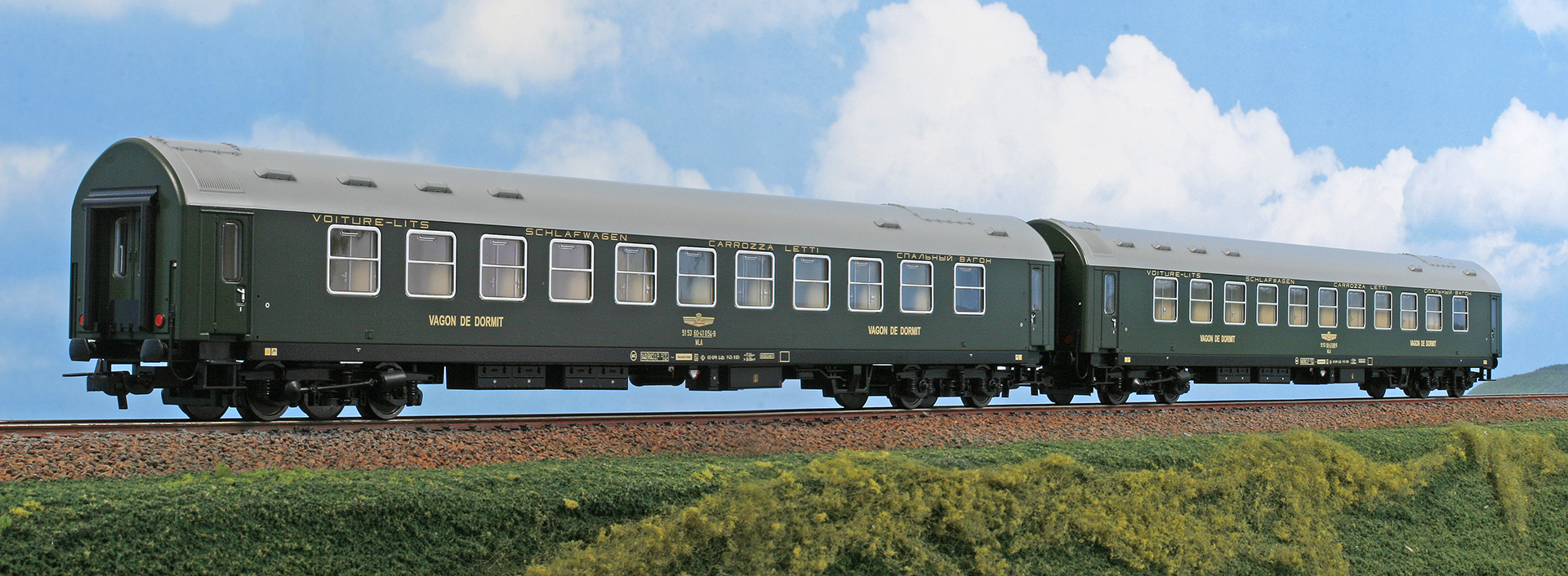 AF22001 CFR Schlafwagen-Set Typ Y 2-tlg. Ep.4