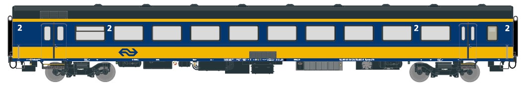 Exact-train 11105 NS Reisezugwagen ICRm B Ep.5