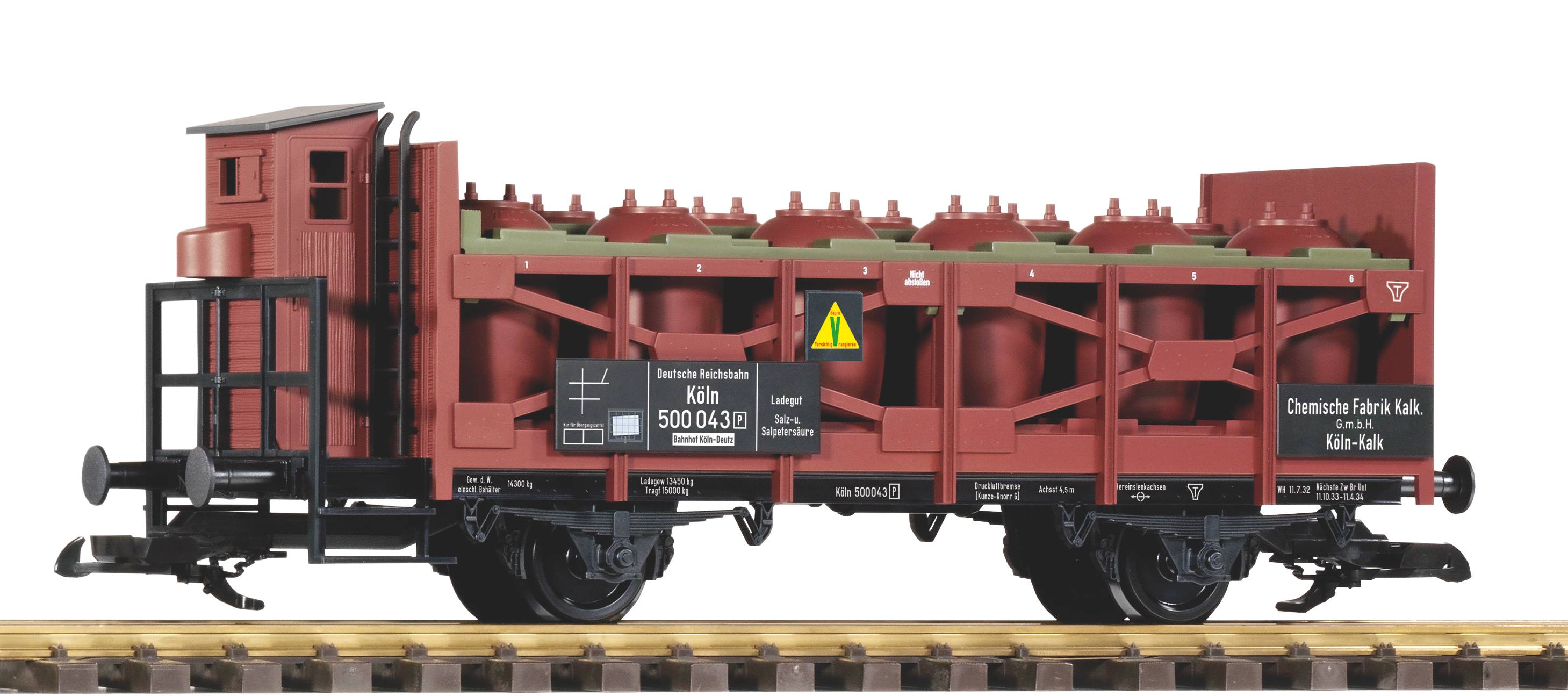 Piko 37969 DRG Säuretopfwagen Ep.2