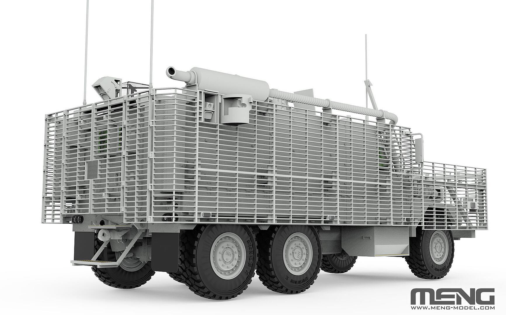 MENG SS-012 British Mastiff 2 6x6 Wheeled Protected