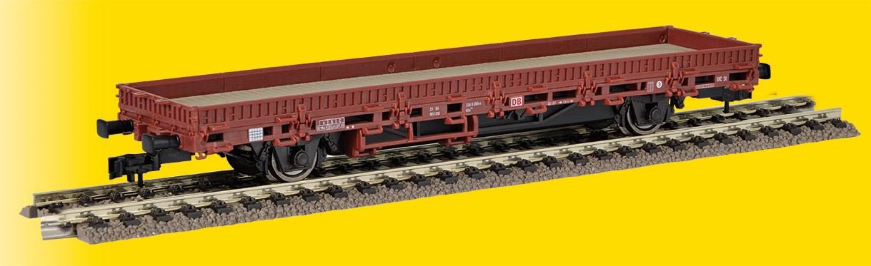2311 H0 Niederbordwagen braun 3L