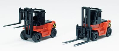 975183 Gabelstapler, 2 Stück, orange