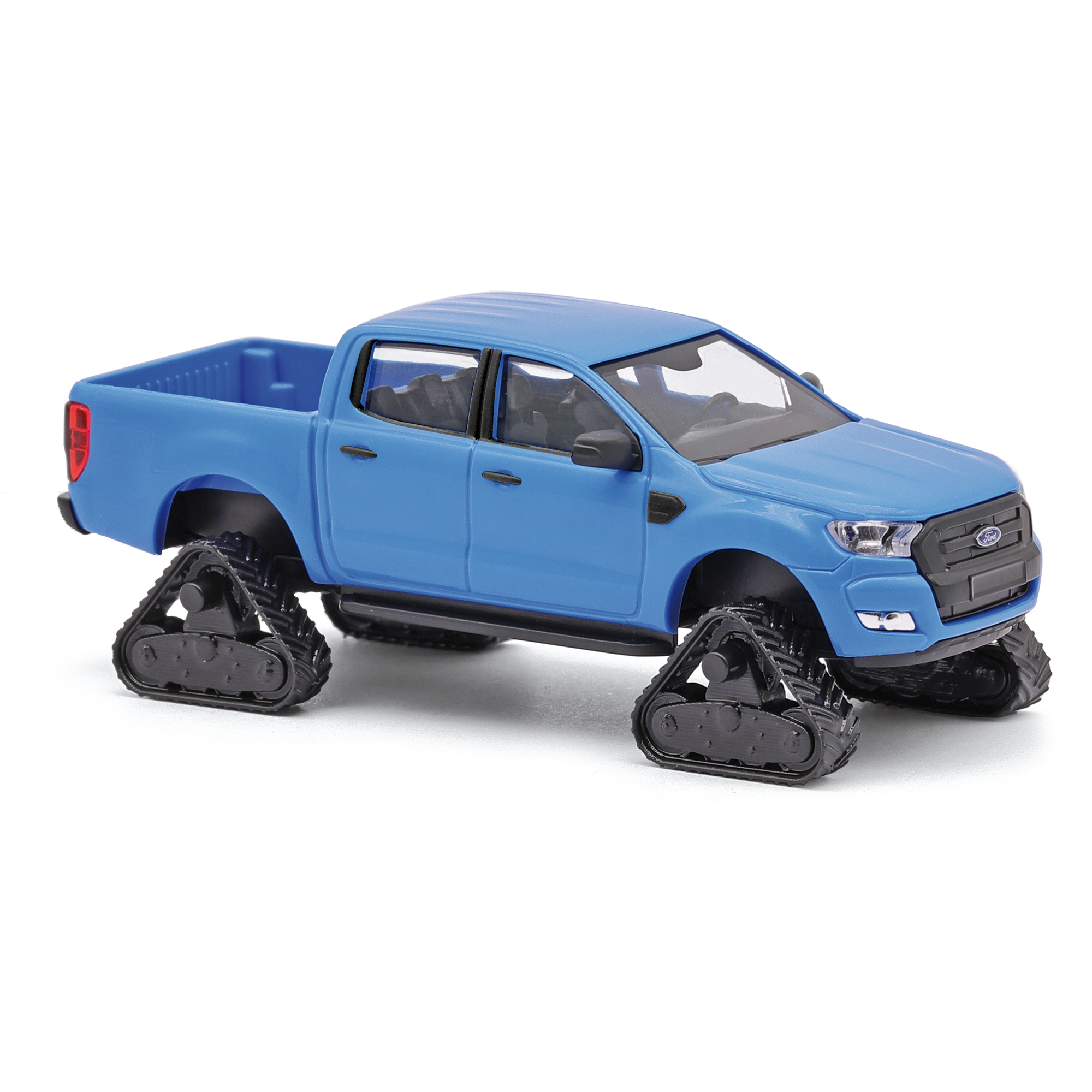 52849 Ford Ranger m. Raupenantrieb blau