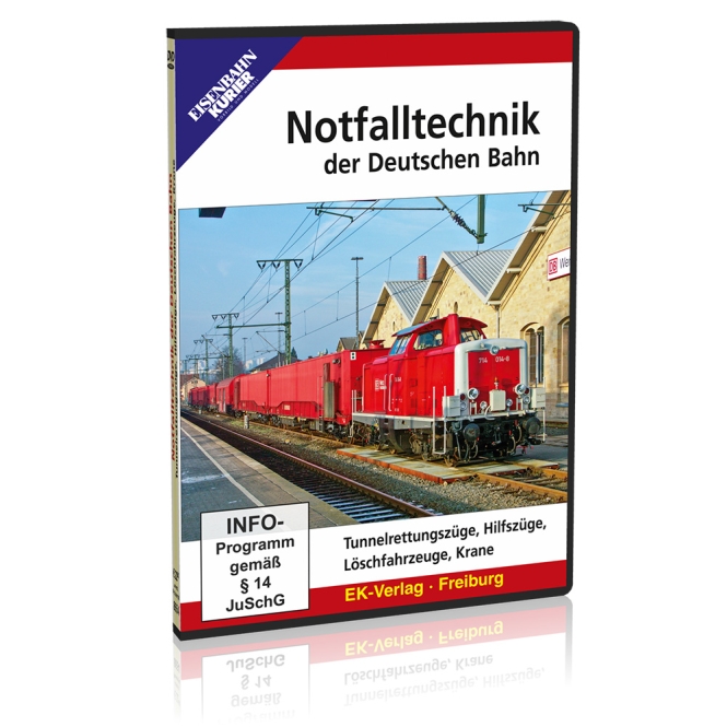 8654 DVD - Notfalltechnik der Deutschen Bahn