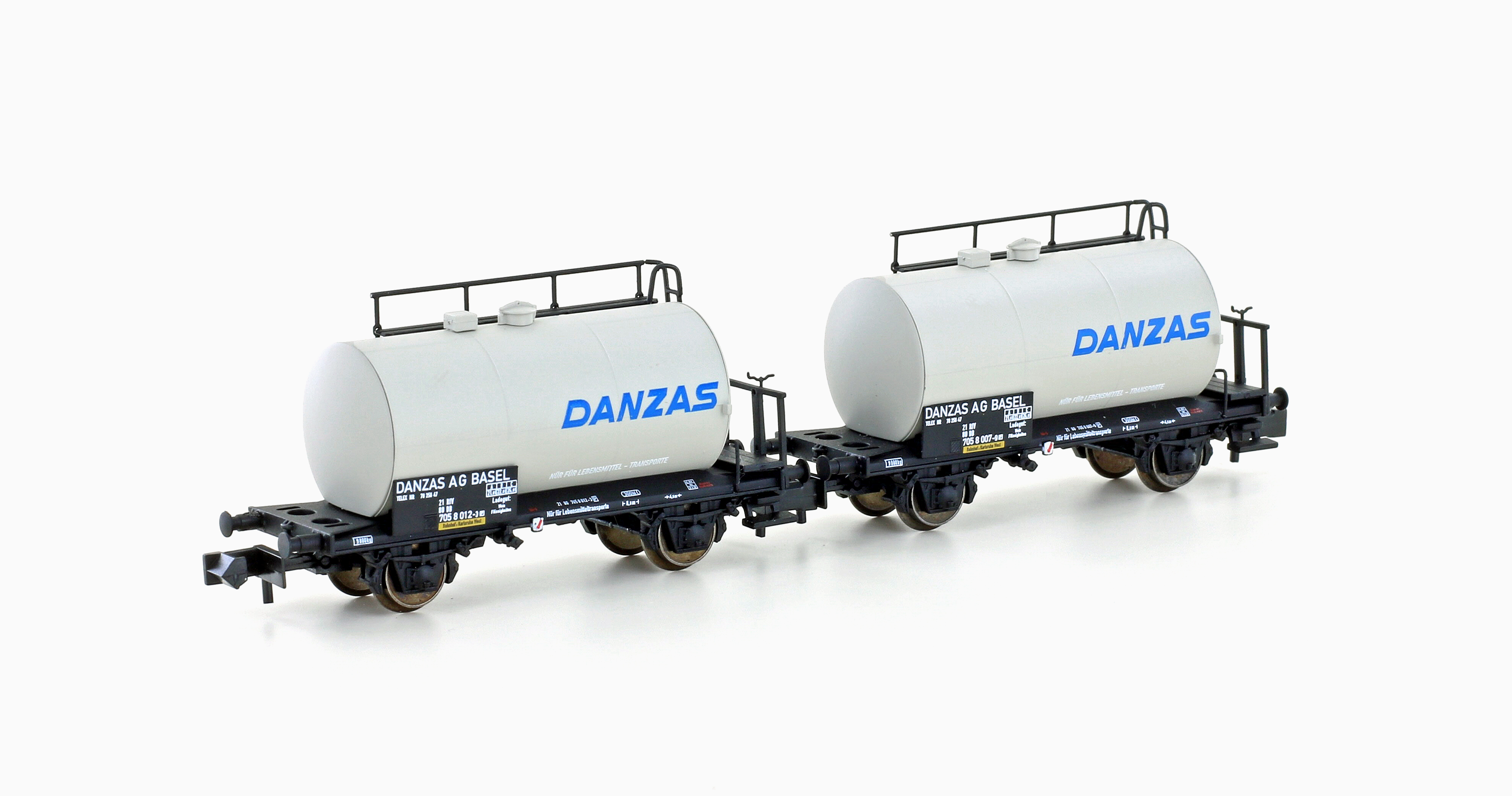 24834 DB/Danzas Kesselwagen-Set 2-tlg Ep.4