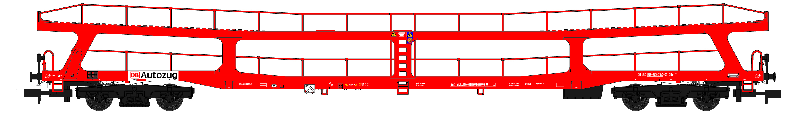 24605 DBAG Autotransportwagen Set 2-tlg. Ep.5