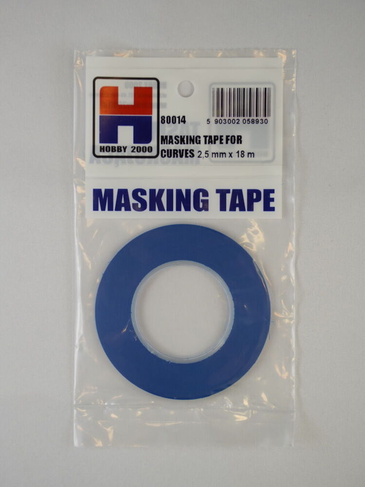 80014 Masking Tape Curve 2,5mm x18m