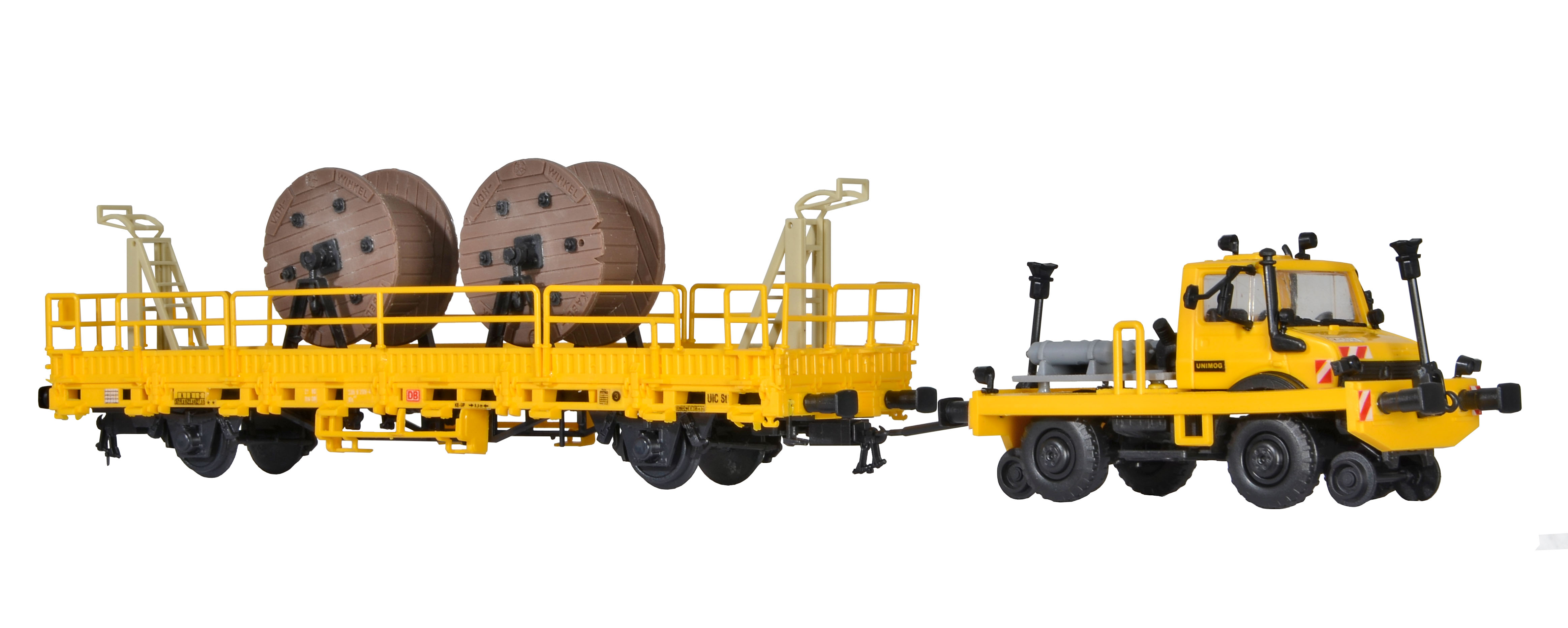 16062 MB Unimog Zweiwege m. Kabelleger
