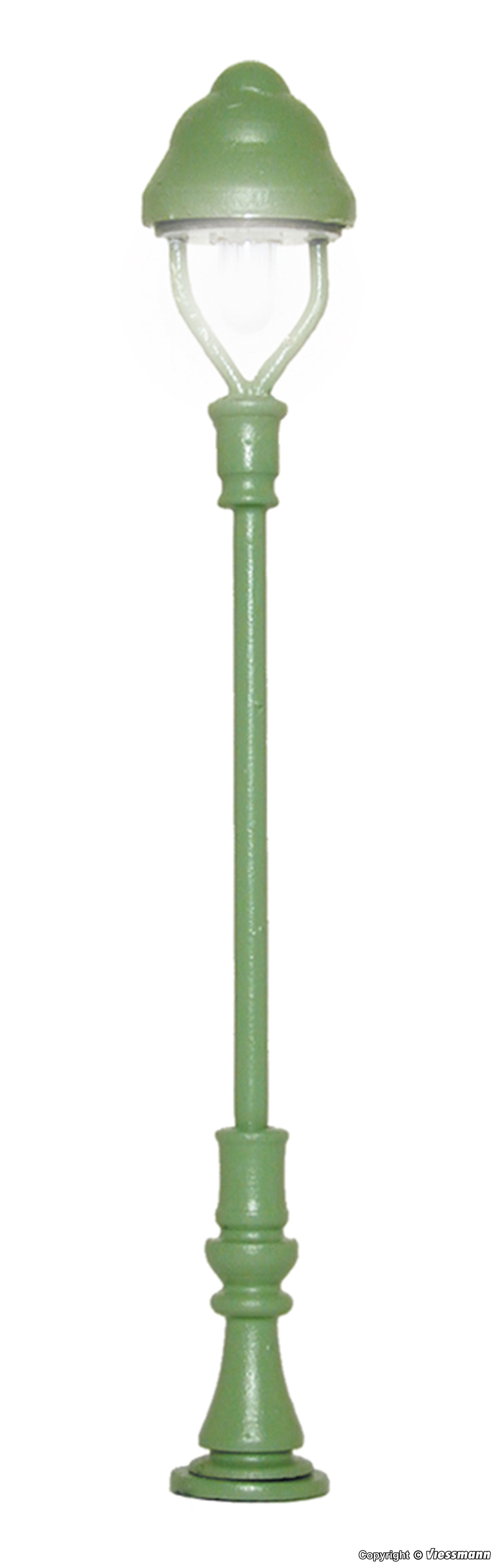 6911 Einheits-Gaslaterne grün LED warmweiß