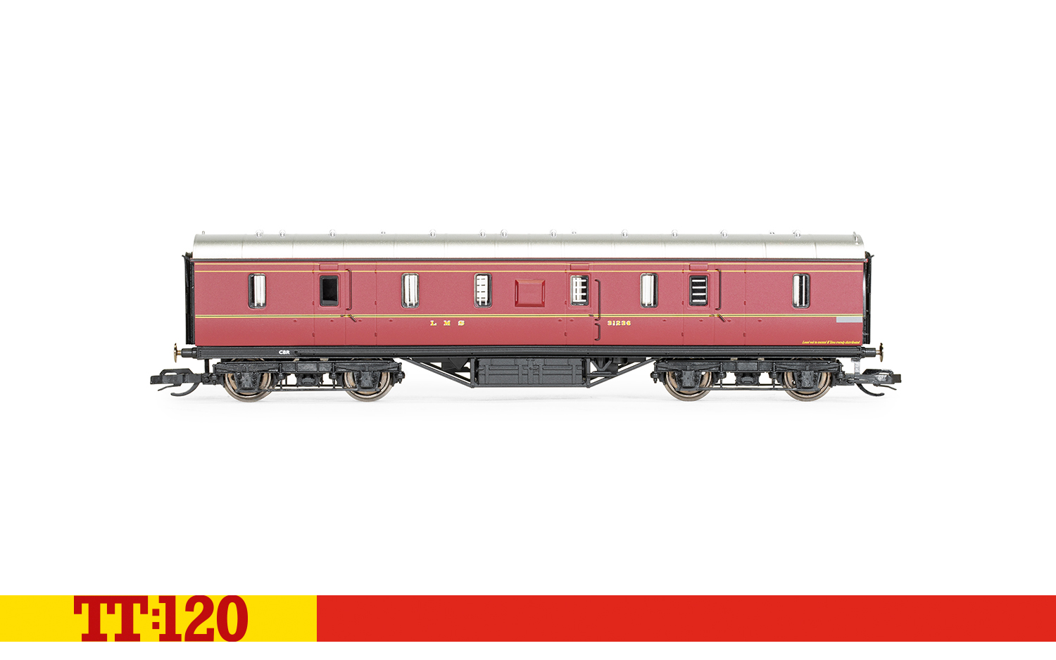 TT4010 LMS 50’ Passenger Brake 31236 Era 3