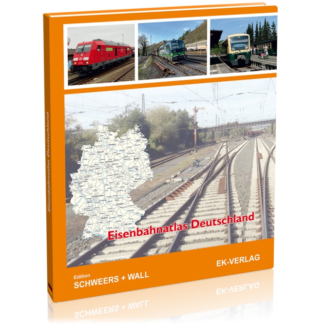 6452 Buch: Eisenbahnatlas Deutschland