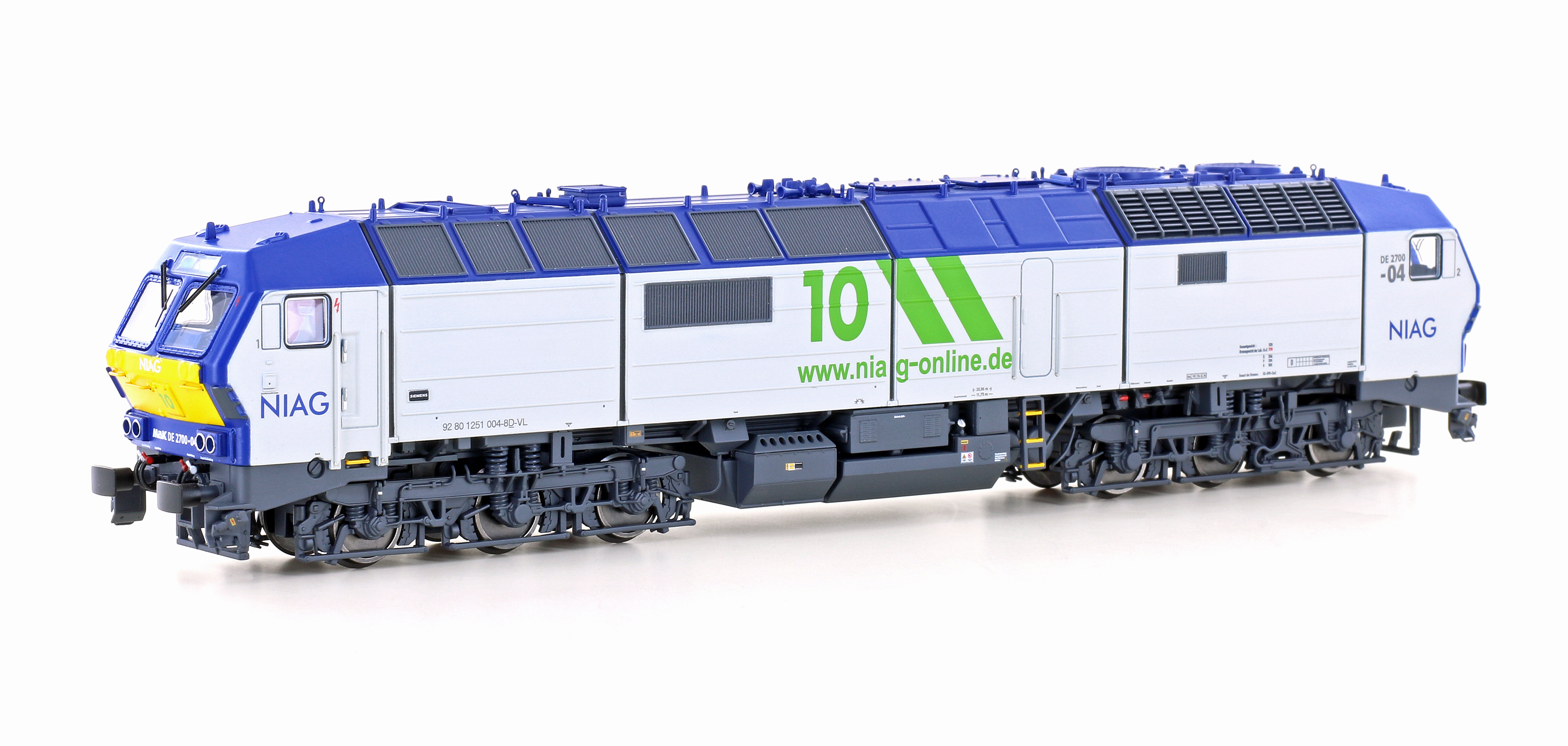ASM 79601 NIAG Diesellok BR DE2700 Ep.6