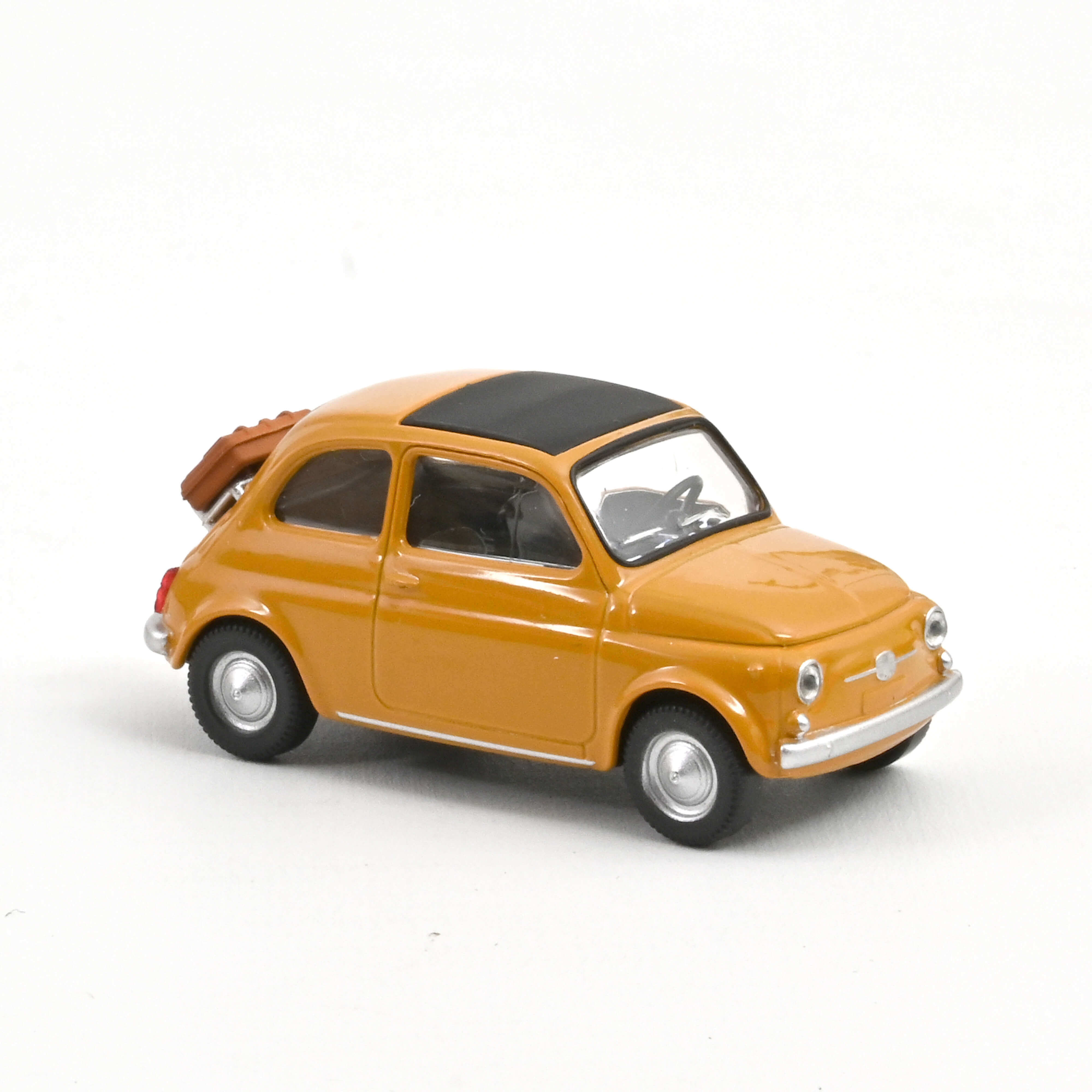 Norev 771204 JetCar: Fiat 500F gelb (1965)