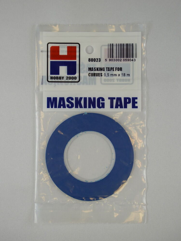 80023 Masking Tape Curve 0,5mm x18m