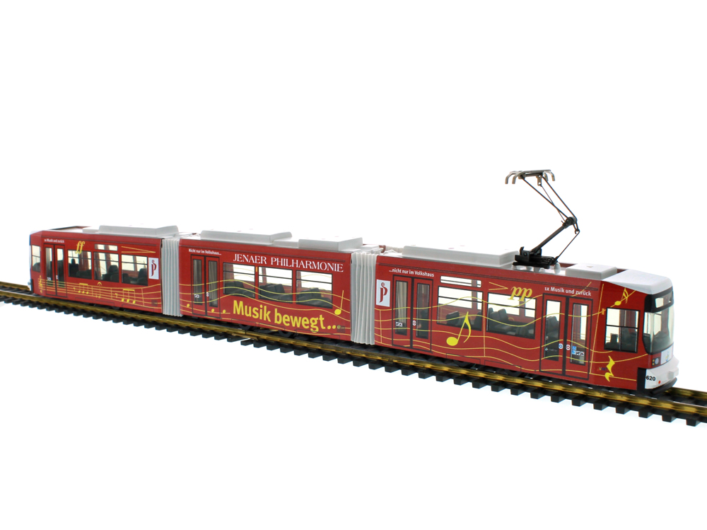 STRA01017 Jenaer Nahverkehr Straßenbahn GT6 Ep.6